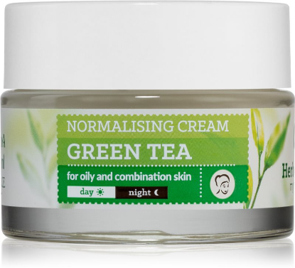 Imagine Crema normalizatoare  si matifianta pentru ten gras si mixt cu Ceai verde – HERBAL CARE 50mL