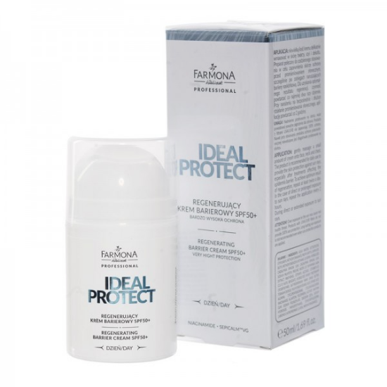 Imagine Crema de zi regeneratoare cu spf 50 Ideal Protect Farmona spf50 50mL