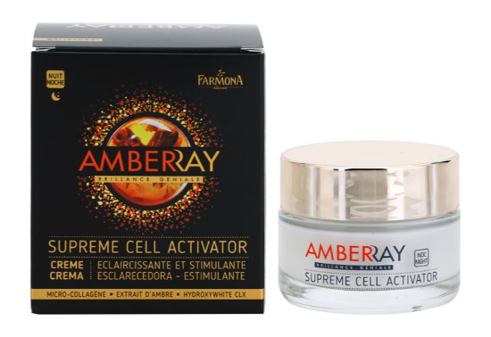 Imagine Crema iluminatoare Amberray noapte 50mL